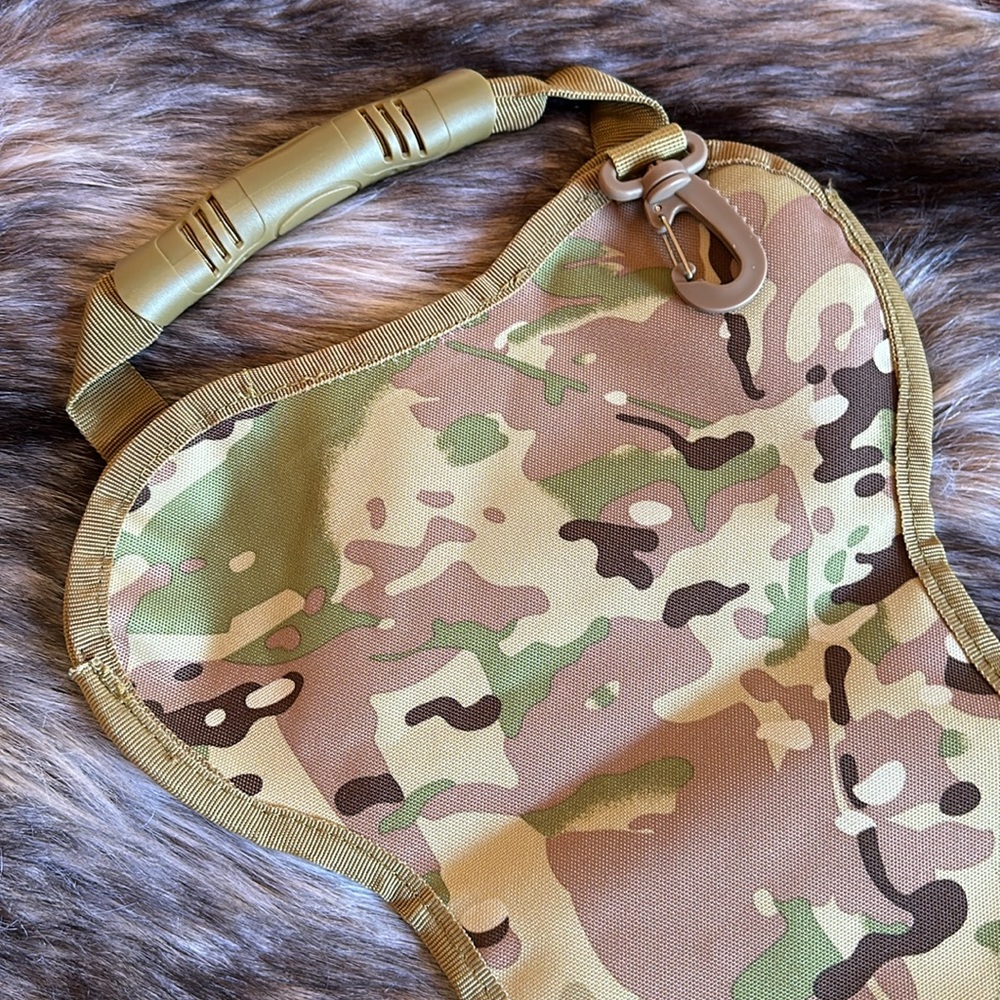 Speed Track *NEW* Pet Tactical Dog Bone Shaped Camo Christmas Stocking - Picture 10 of 13